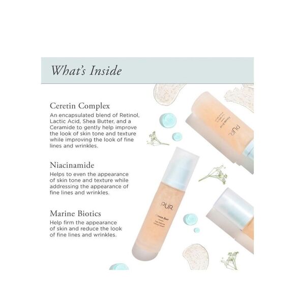 $6 🌙 PUR Ceretin Boost Age Defying Retinol Serum‎ 🆕 - Picture 6 of 7